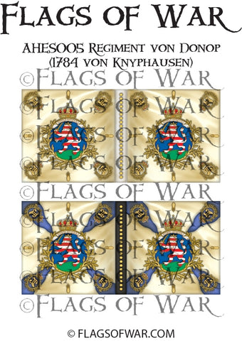 AHES005 Regiment von Donop (1784 von Knyphausen)