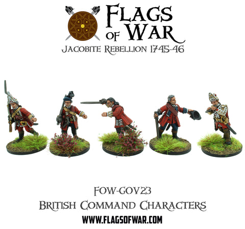 FOW-GOV23 British Command Characters