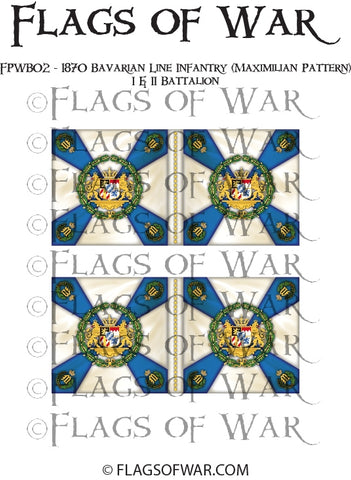 FPWB02 - 1870 Bavarian Line Infantry (Maximilian Pattern)