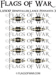 LAN017 Hospitaller Lance Pennants 3