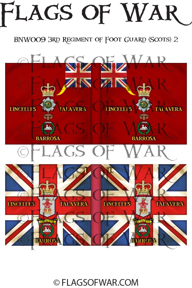 NAPB009 3rd Regiment of Foot Guard (Scots) 2 – Flags of War