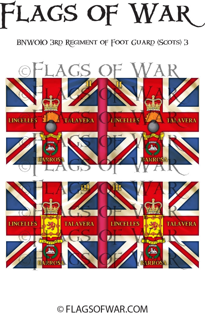 NAPB010 3rd Regiment of Foot Guard (Scots) 3 – Flags of War