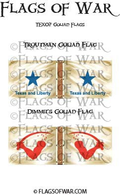 TEX07 Goliad Flags – Flags of War